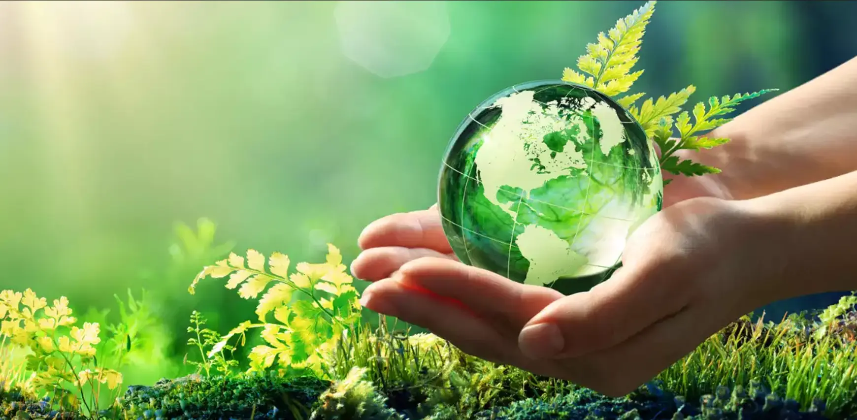 Panoramic view of a sacred natural landscape